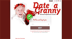Desktop Screenshot of dateagranny.com